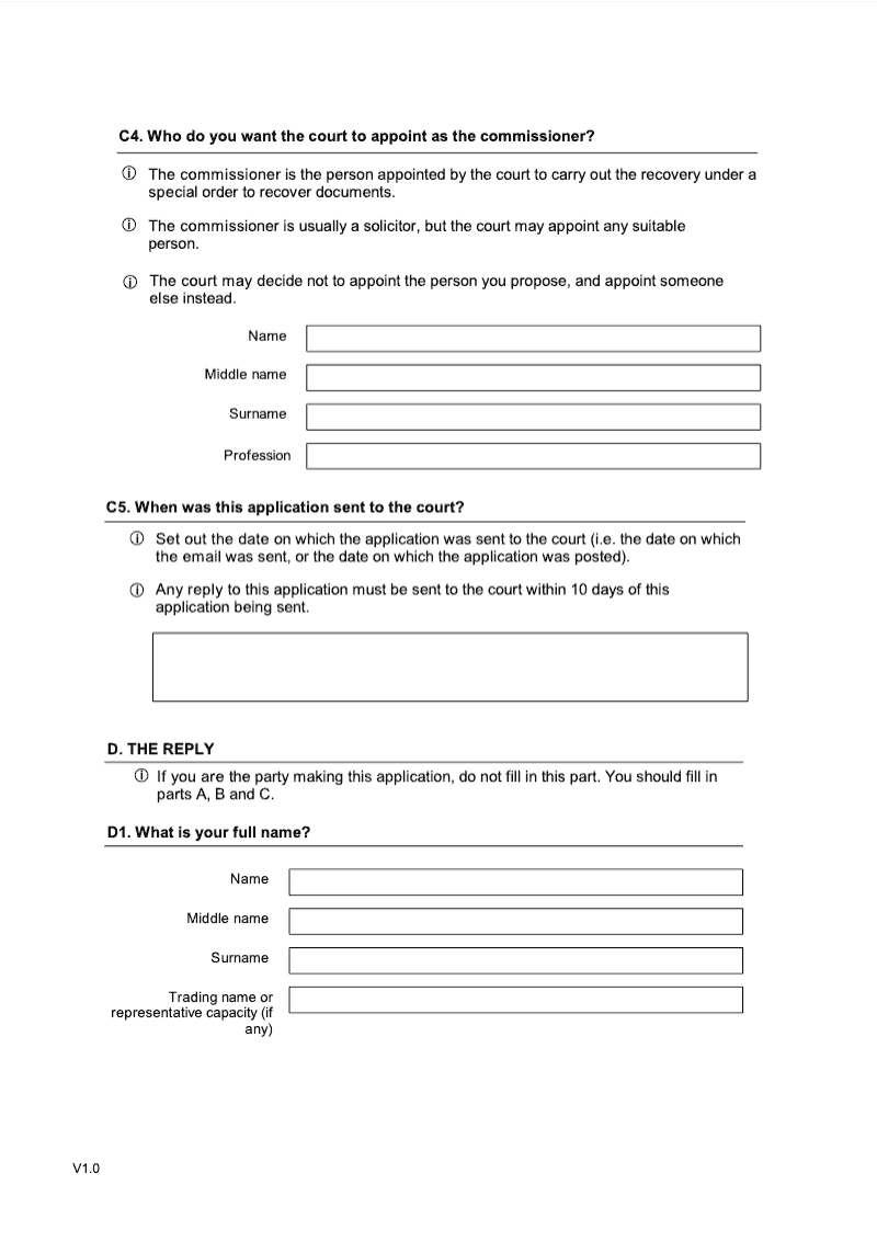 Preview thumbnail for SP Form10D