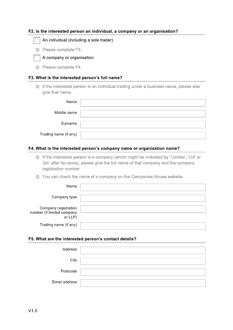 Preview thumbnail for SP FORM20A