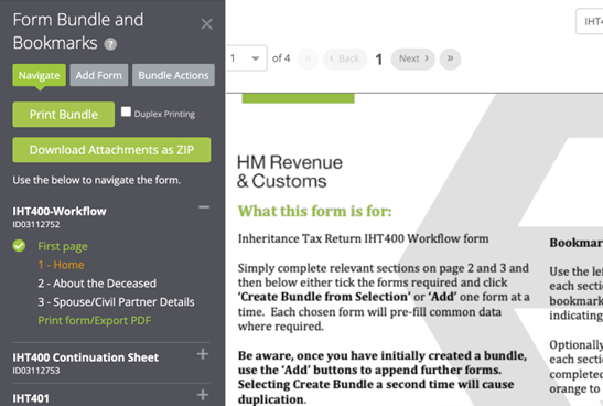 FormEvo Form bundle screenshot